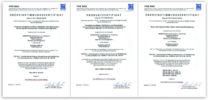 Građevinska kompanija Širbegović dobila cerfikat za tržište Njemačke