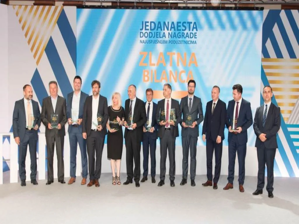Zagreb: Najuspješnijim poduzetnicima u 2018. godini dodijeljene nagrade Zlatna bilanca