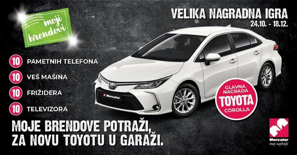 Četvrti val Mercatorove kampanje 'Moji brendovi, naše vrijednosti'