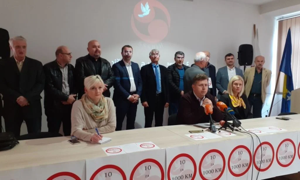 Savez samostalnih sindikata BiH - Počela kampanja '10 za 1.000 KM'