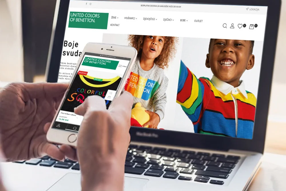 Benetton Sarajevo predstavlja novootvoreni web shop