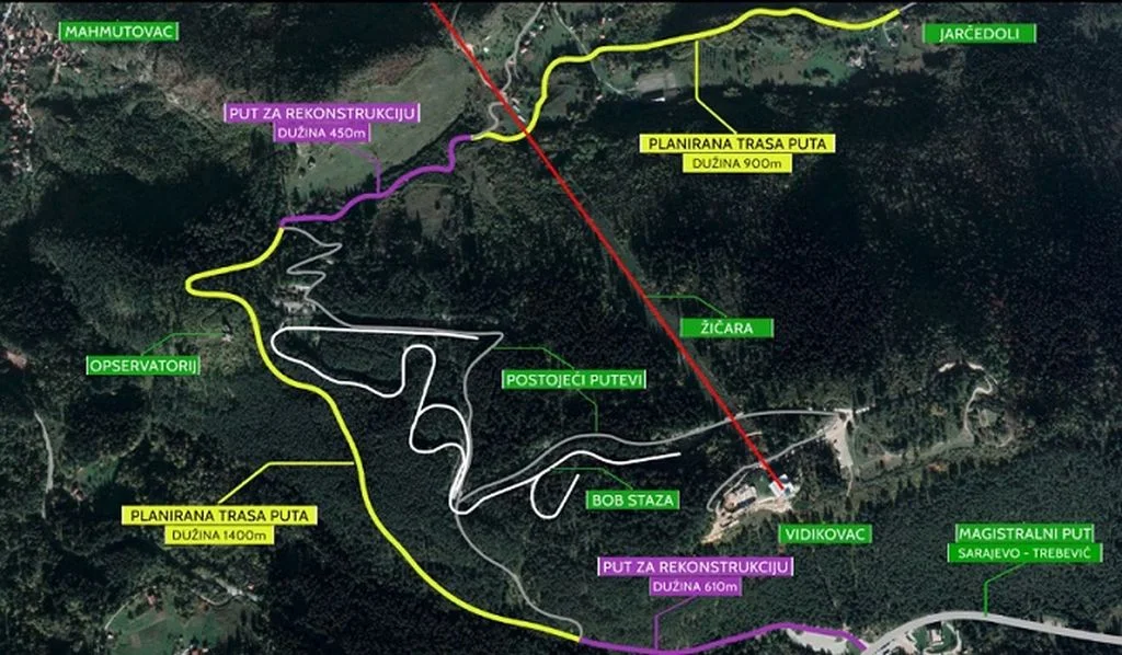 Skaka najavio izgradnju novog puta ka Trebeviću