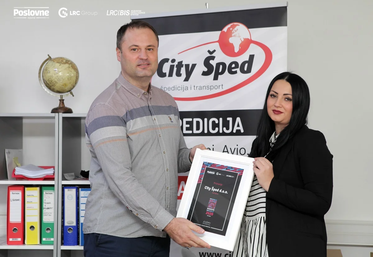 City Šped d.o.o. Sarajevo uveo kompletnu logističku uslugu u 2021.
