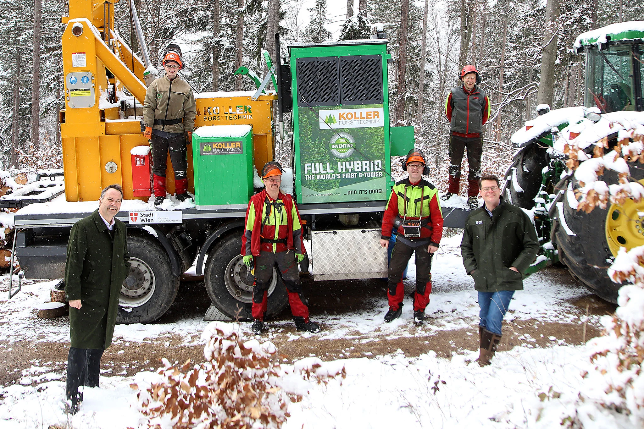 Beč: Hibridne dizalice za maksimalnu zaštitu šuma