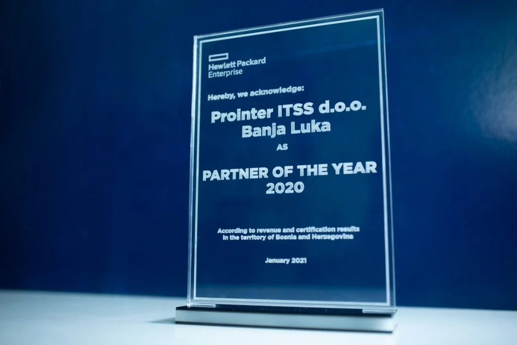 Još jedno svjetsko priznanje: Prointer partner godine kompanije HPE