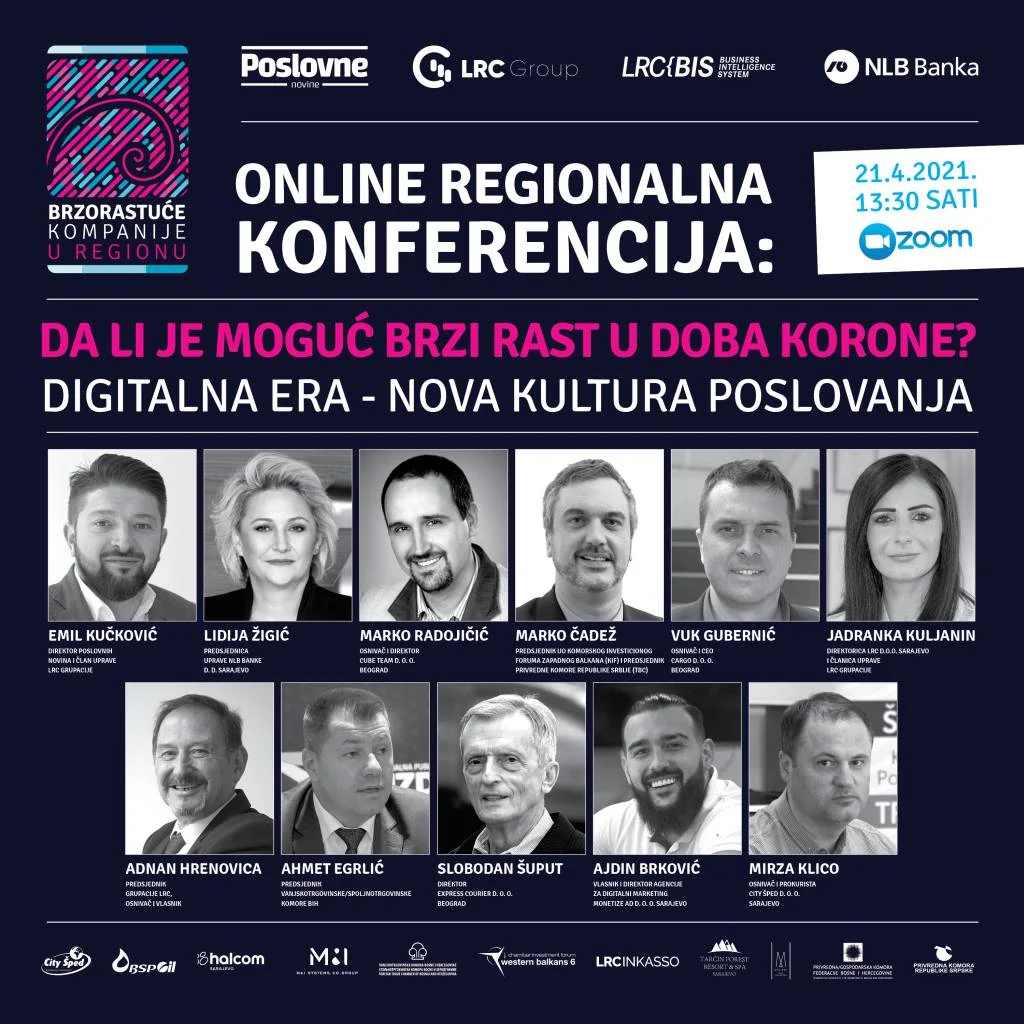 Online regionalna konferencija: „Da li je moguć brzi rast u doba korone?“