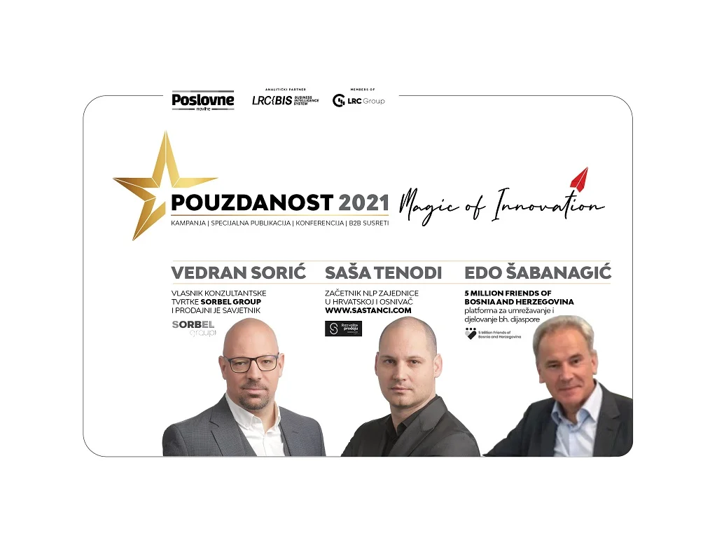 Konferencija „Pouzdanost 2021“: “Prodajni mindset” u fokusu predavača iz regiona