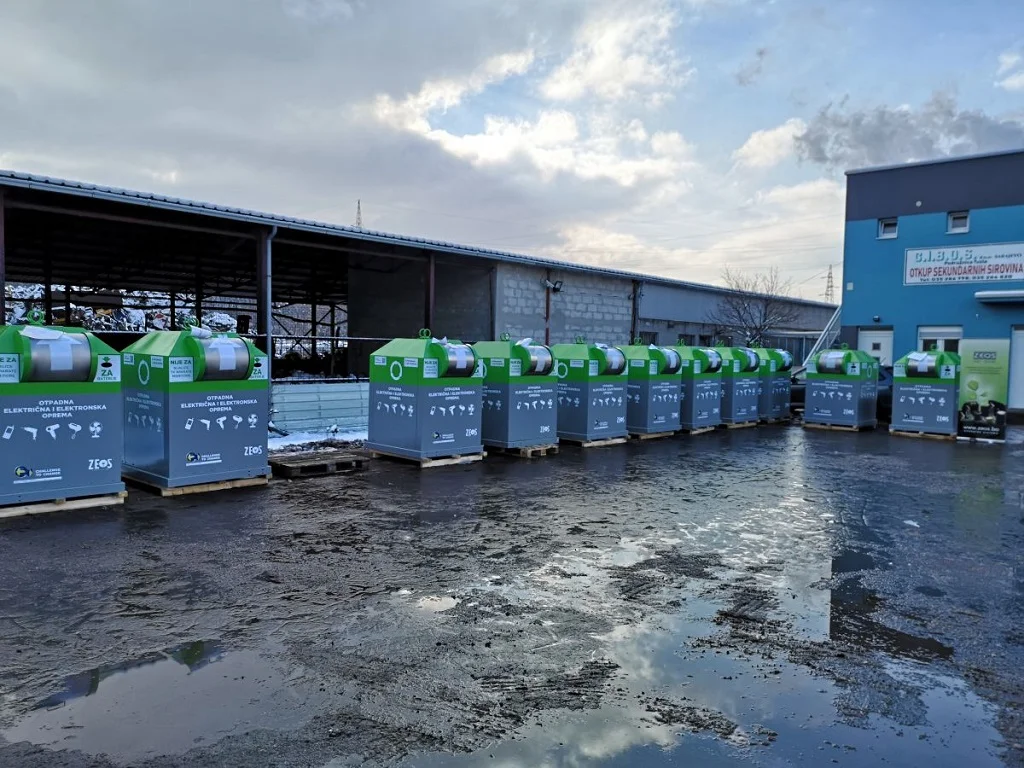 Prvi put u Tuzli i Živinicama kontejneri za elektro otpad