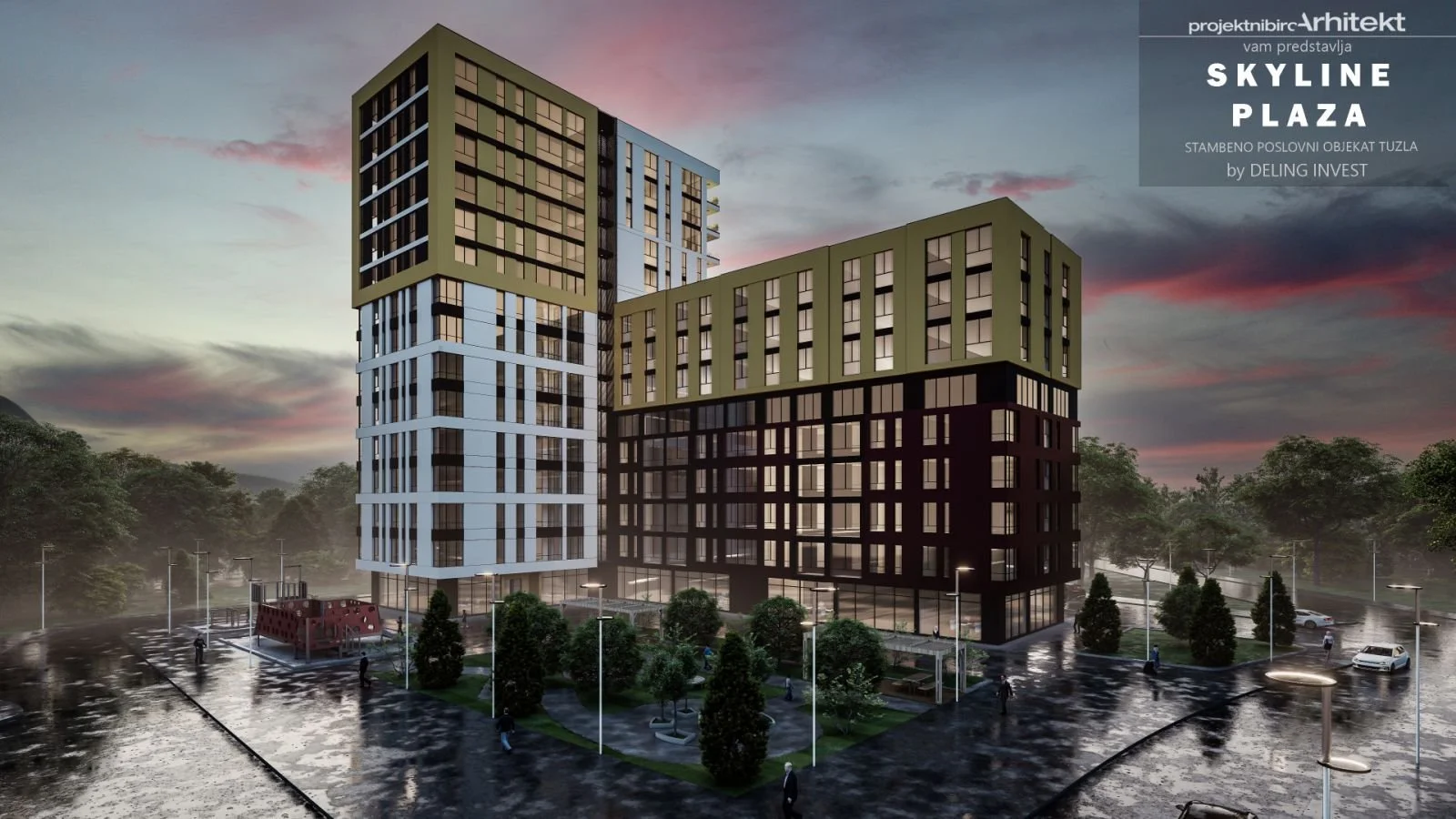 Deling Invest počinje gradnju naselja Skyline Plaza