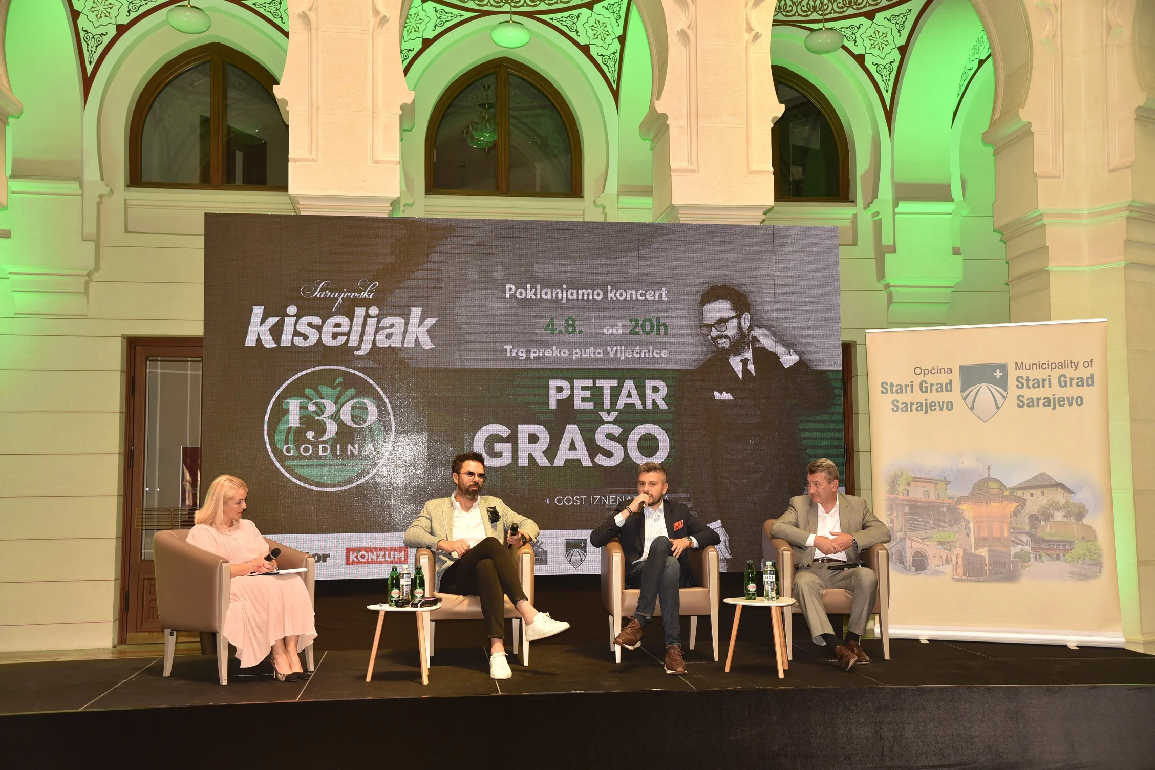 Sarajevski kiseljak za 130. godišnjicu građanima daruje besplatni koncert Petra Graše