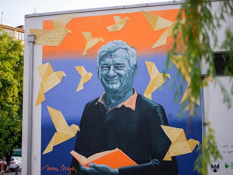 Završen mural sa likom Jovana Divjaka