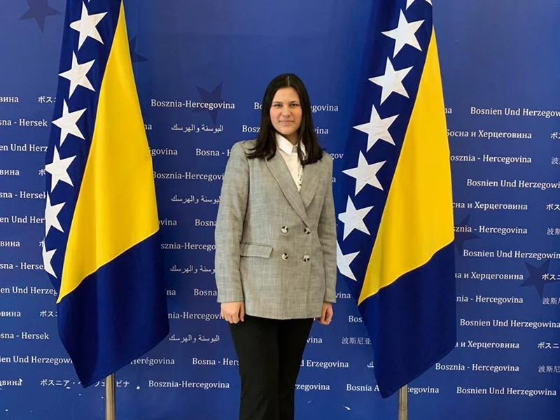 Ilma Hodžić, pobjednica druge Ekonomske olimpijade u BiH (EO BiH)