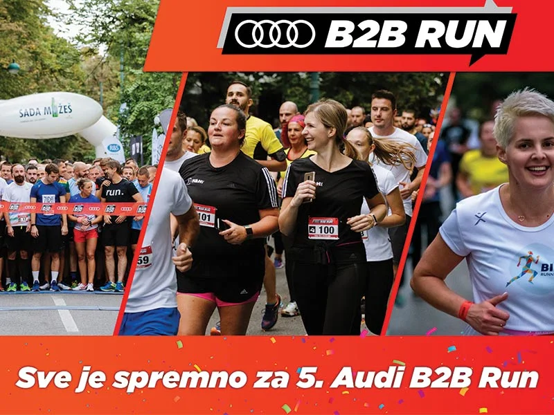 Sve je spremno za 5. izdanje Audi B2B Run utrke