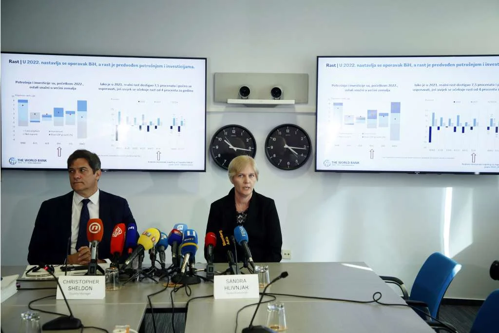 Svjetska banka - Izgled za ekonomski rast BiH ostaje pozitivan, ali su prisutni rizici