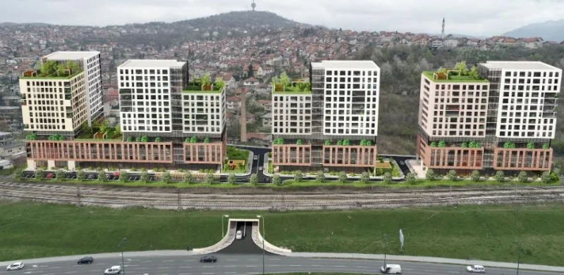 Na Pofalićima uskoro počinje gradnja modernog stambeno-poslovnog objekta "Green City"