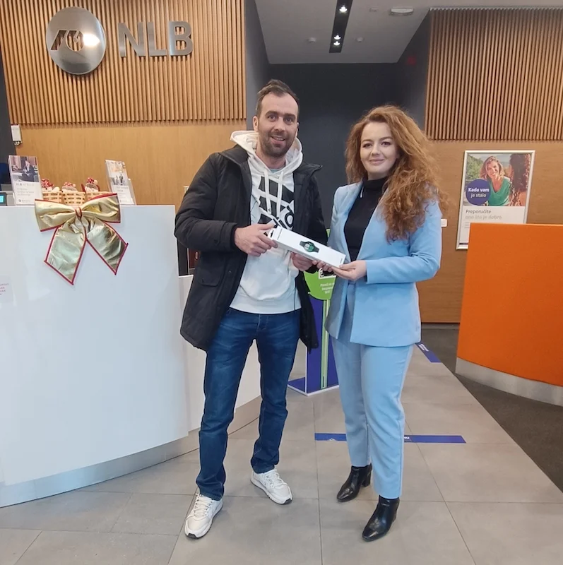 NLB Banka Sarajevo: Izvučeno pet najsretnijih dobitnika nagradne igre "Mobilno bankarstvo otvori i nagrade osvoji"