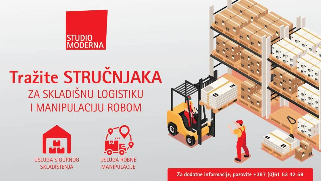 Studio Moderna: Nova usluga kompletne logističke podrške 