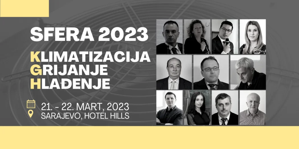 Sfera 2023: Klimatizacija, ventilacija i grijanje” polovinom marta u Sarajevu