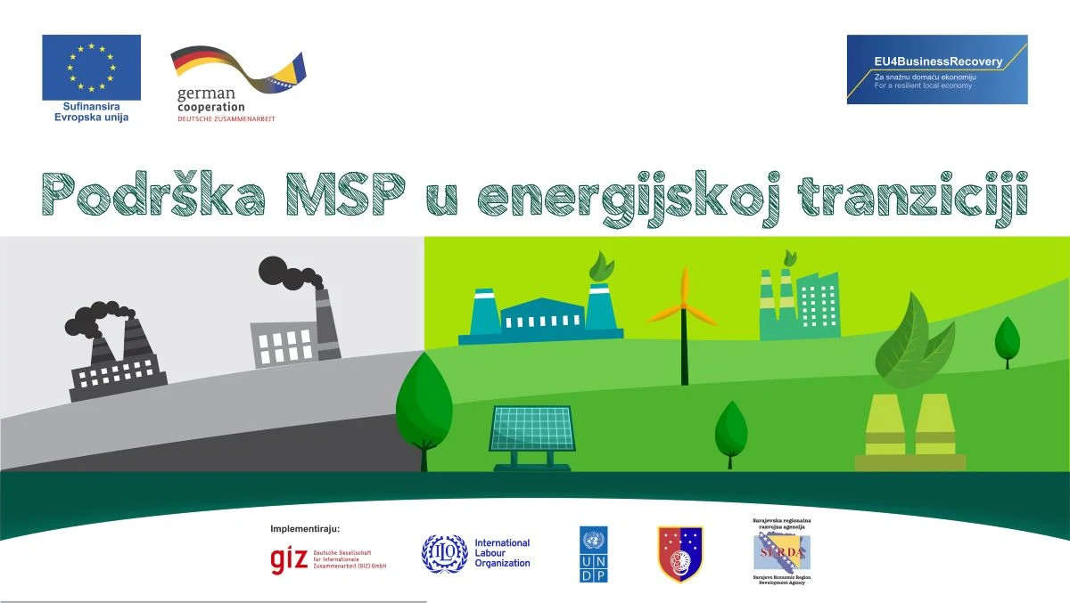 SERDA i GIZ podrška energijskoj tranziciji: Javni poziv za MSP iz metalske i drvne industrije u Kantonu Sarajevo