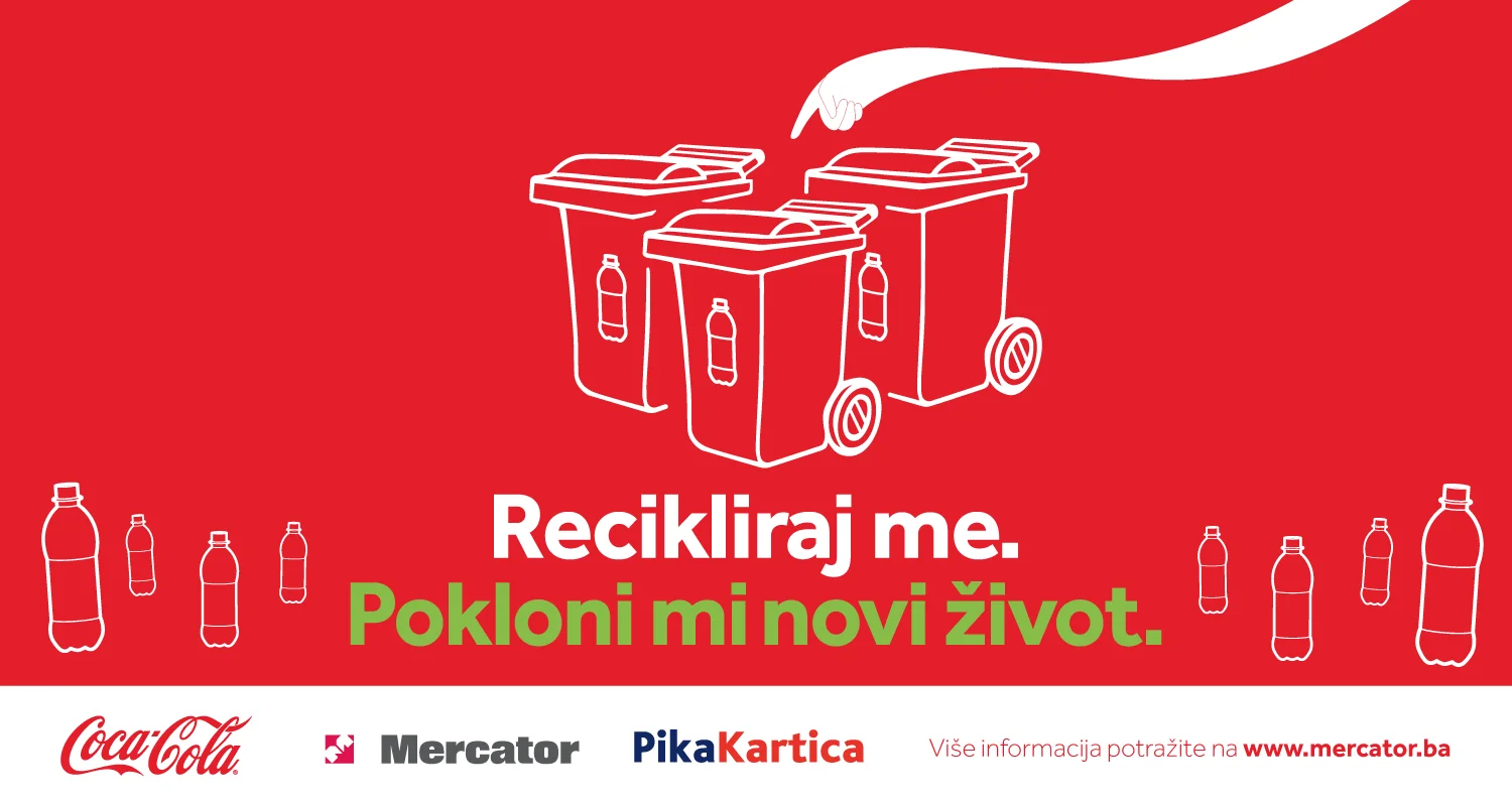 Partnerstvo Coca-Cole i Mercatora za svijet bez otpada