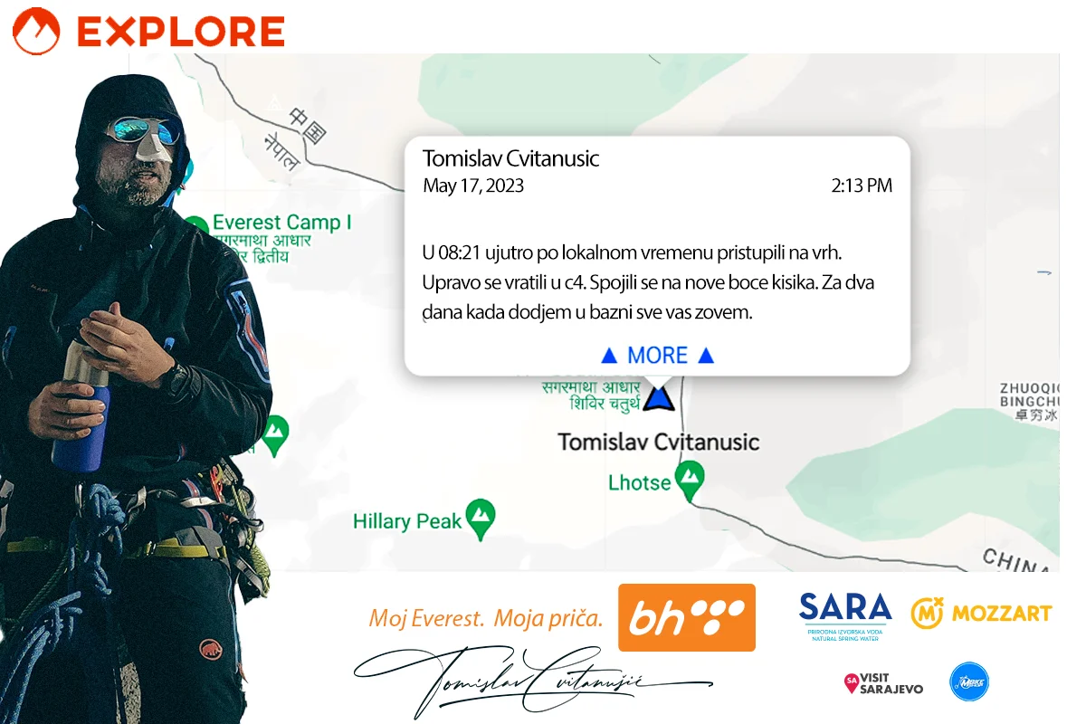 Tomo Cvitanušić se popeo na Mount Everest