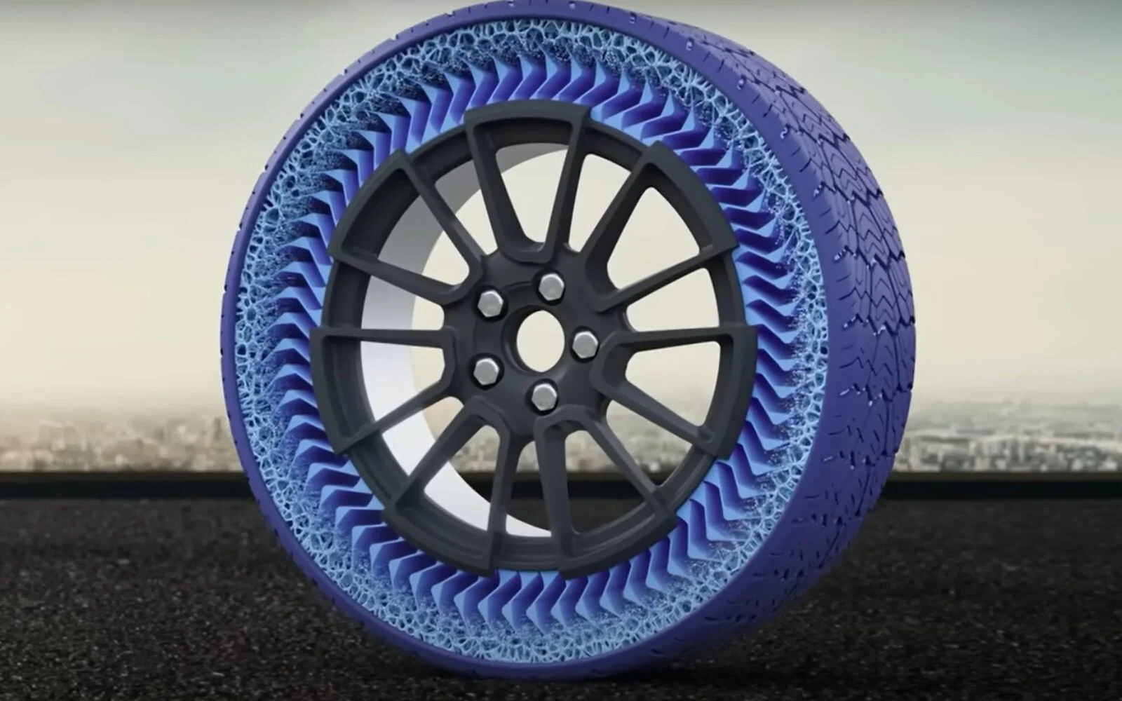 Bezračne gume koje je nemoguće probušiti