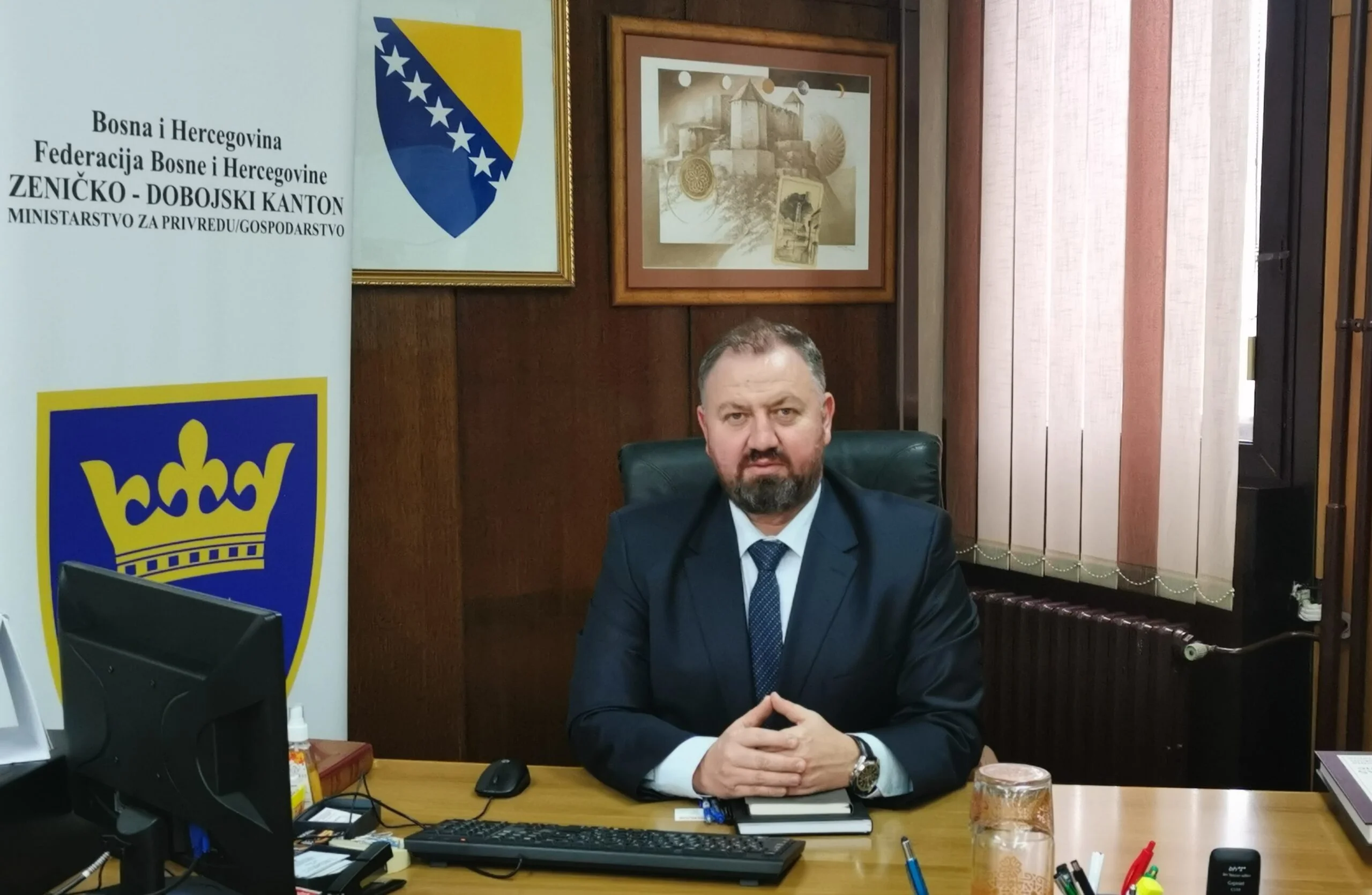 Samir Šibonjić, ministar privrede Zeničko - dobojskog kantona: Rekordan iznos poticaja od 8,2 miliona KM u 2023.