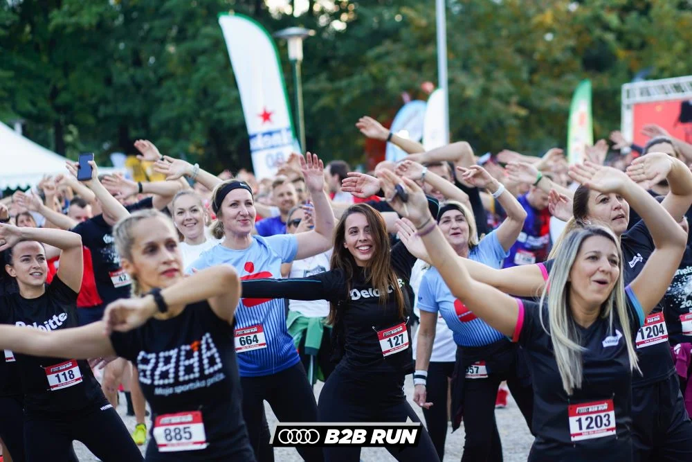 Audi B2B Run je hotspot poslovne zajednice: Prijavi svoju ekipu do 18.09.2023. i ne propusti najveće poslovno-sportsko druženje