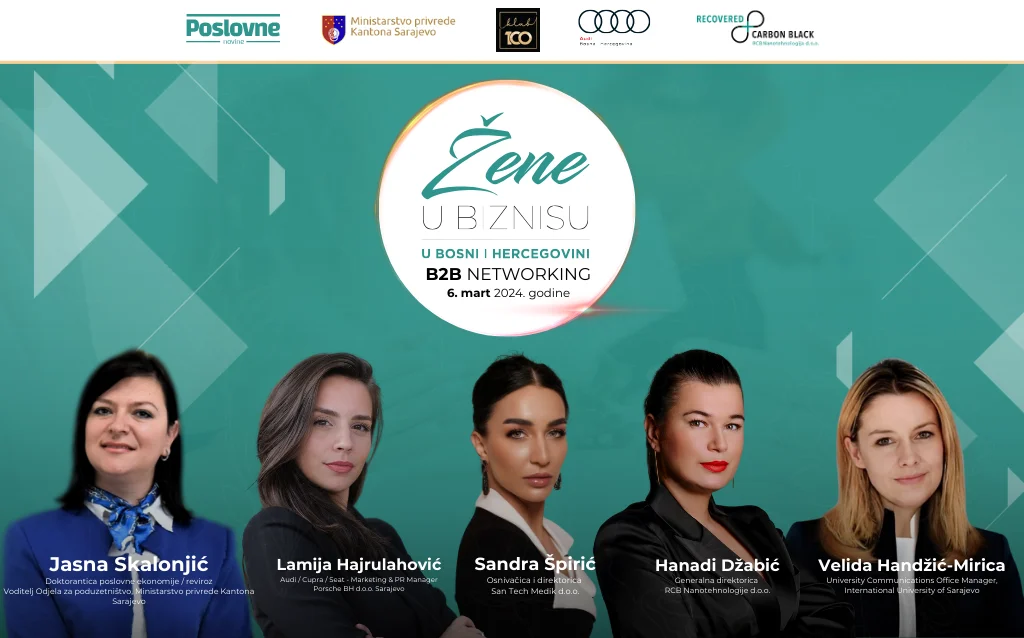 Pridružite se B2B susretu “Žene u biznisu”: Perspektive liderki za održivu budućnost