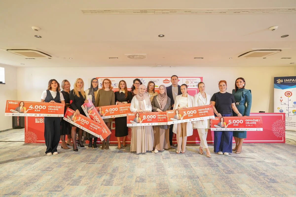 Bingo dodijelio 30.000 KM poduzetnicama za najbolje biznis ideje