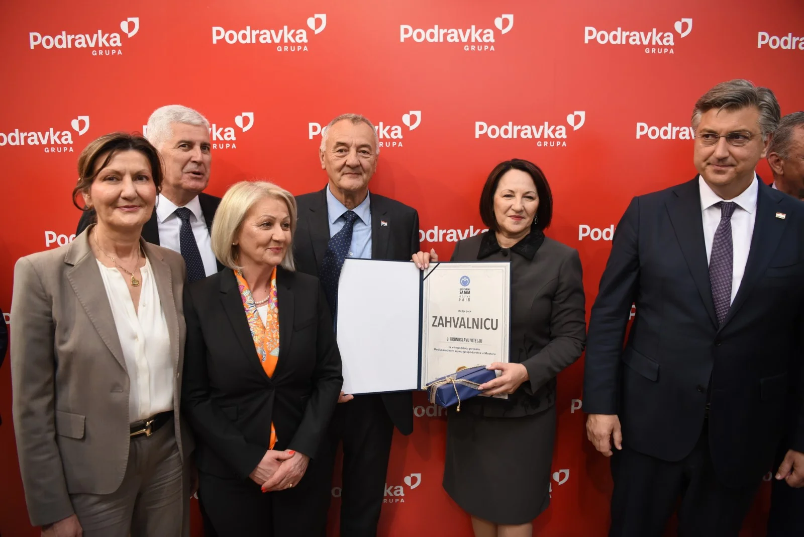 Podravki priznanje od Mostarskog sajma za kontinuiranu potporu i doprinos održivosti sajm