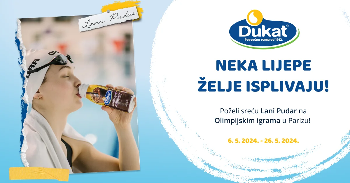 Poželi sreću Lani Pudar na Olimpijskim igrama u Parizu!