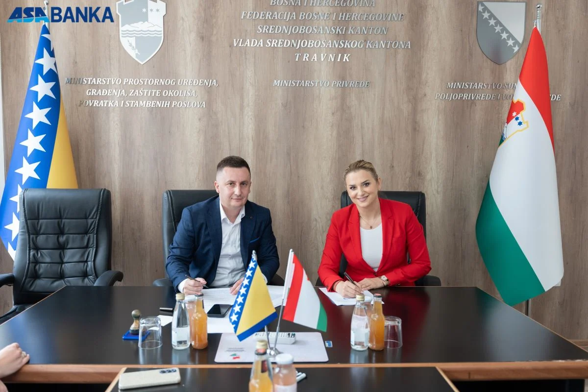 ASA Banka i Ministarstvo Privrede SBK potpisali Ugovor o kreditnoj liniji za podršku privredi