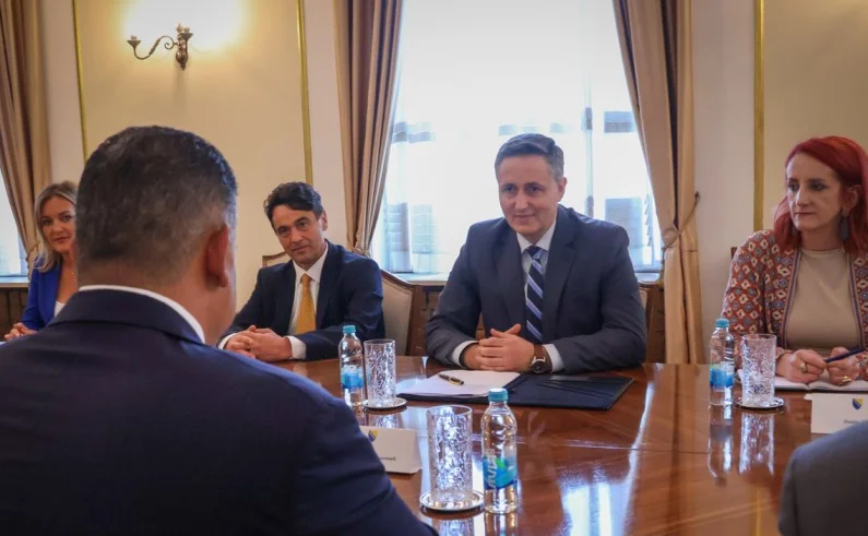 Predsjedavajući Predsjedništva Bosne i Hercegovine Denis Bećirović razgovarao s predstavnicima Svjetske banke