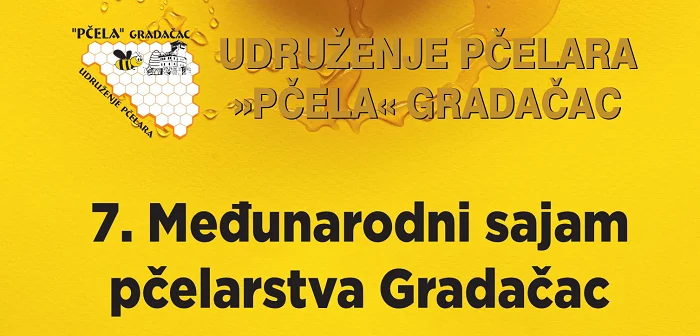 Krajem avgusta 7. Međunarodni sajam pčelarstva u Gradačcu