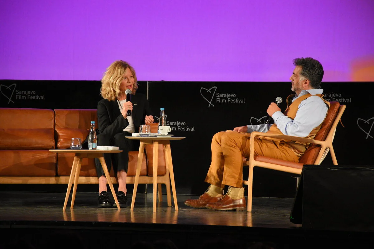 Holivudska glumica Meg Ryan danas je održala Masterclass u Bosanskom kulturnom centru 