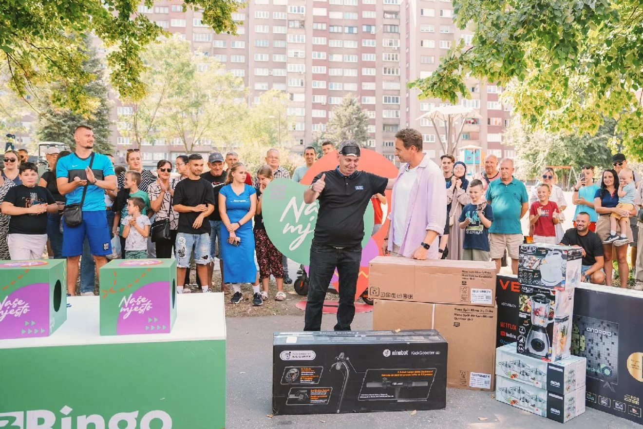 Enis igrao ragbi na Kamberovića Polju