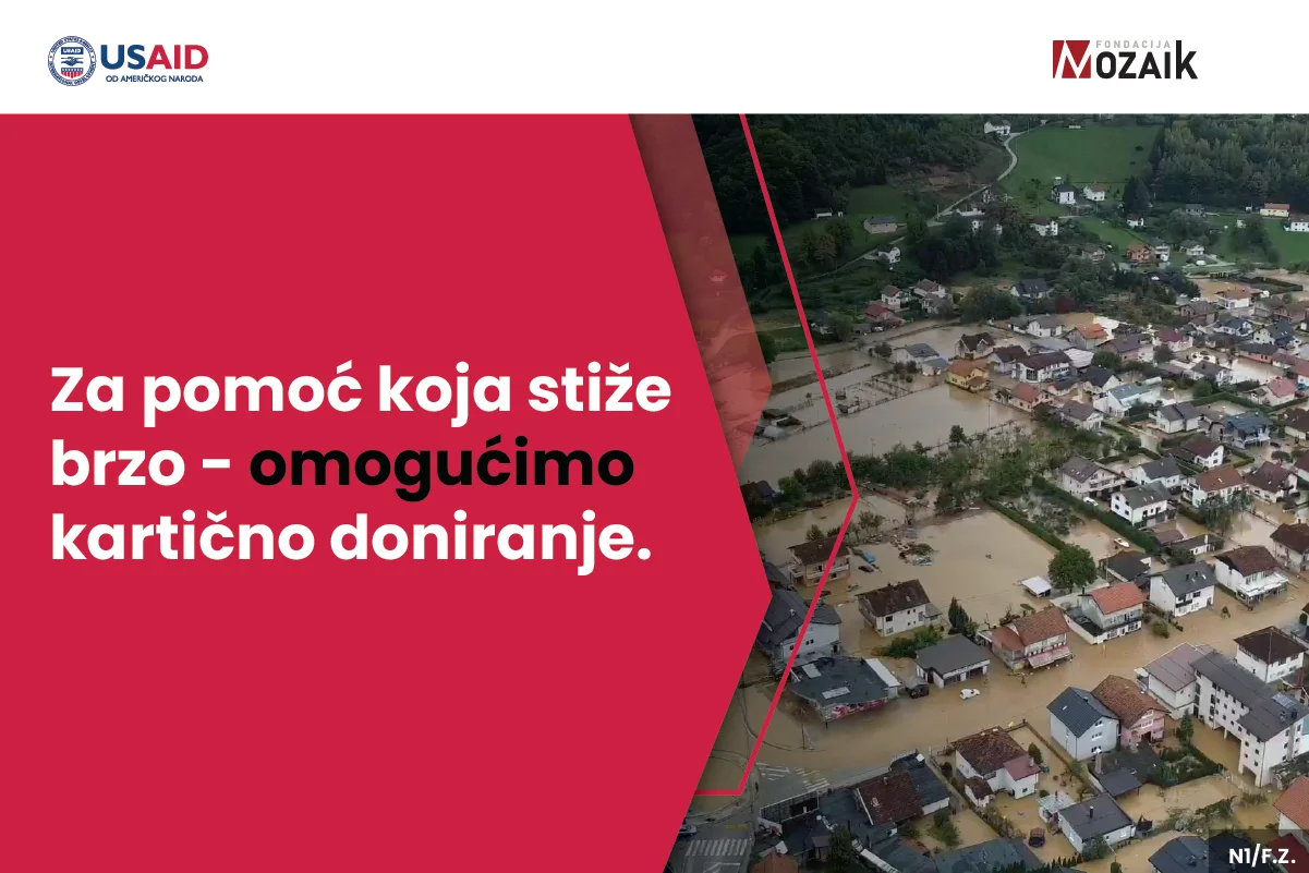 Inicijativa za hitno omogućavanje kartičnog doniranja svim humanitarnim organizacijama u Federaciji Bosne i Hercegovine