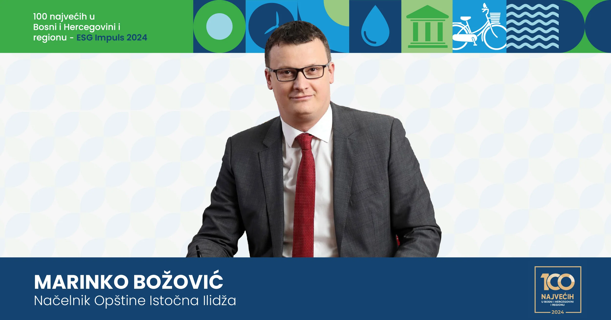 Marinko Božović, načelnik Opštine Istočna Ilidža: Vrijednost započetih projekata infrastrukture preko 5 miliona KM