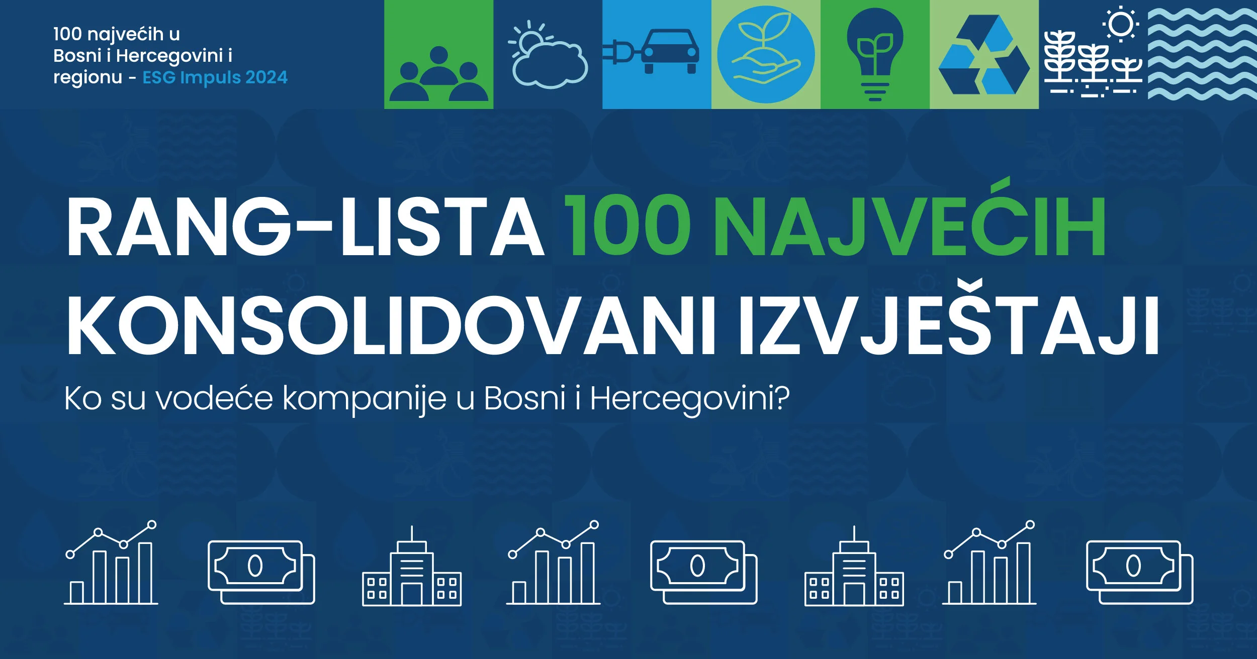 TOP 100 Konsolidovani izvještaji: Ko su vodeće kompanije u Bosni i Hercegovini? 