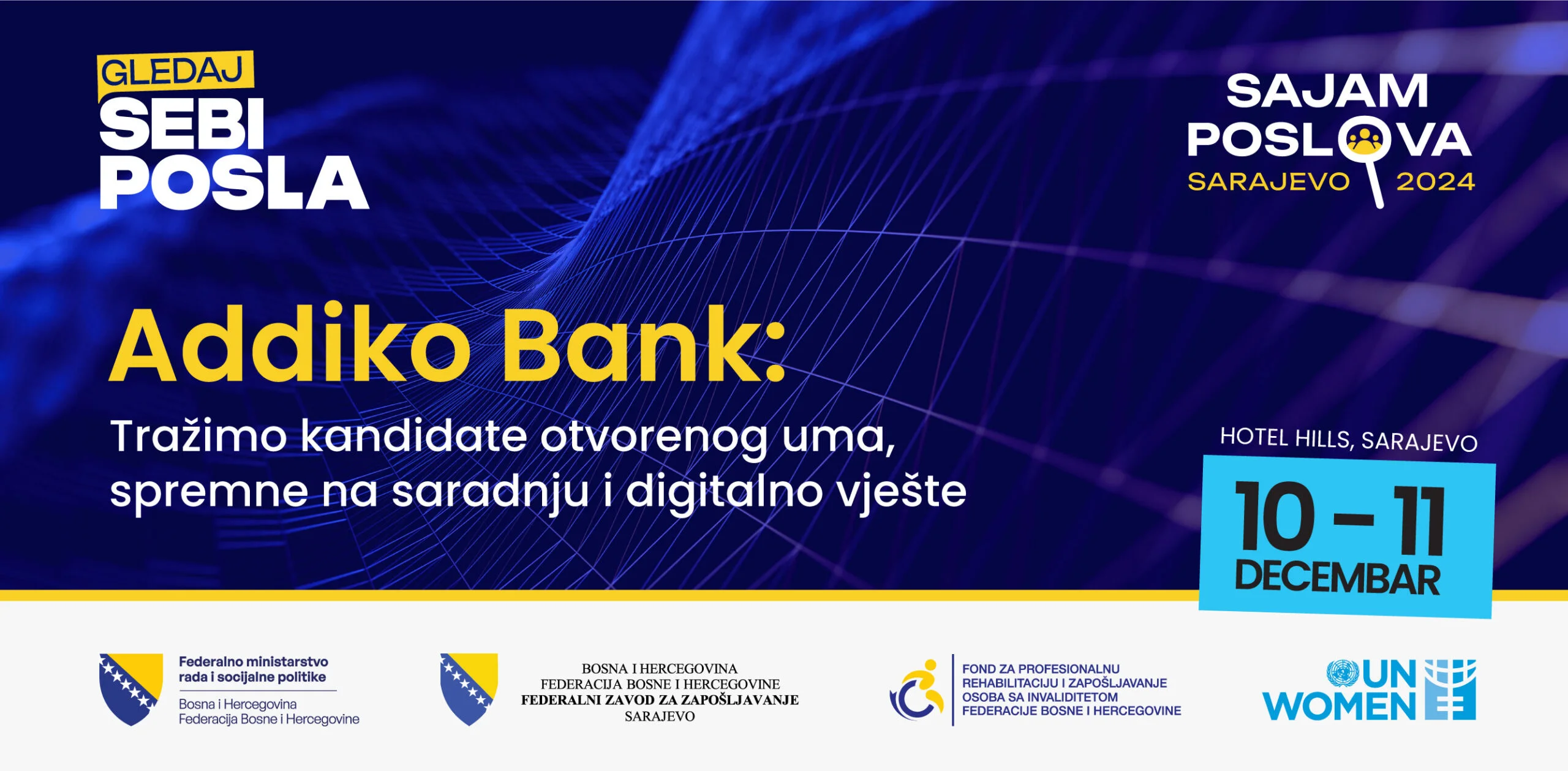 Suzana Tihi Babić, direktorica People and Culture Sektora u Addiko Bank d.d. Sarajevo: Tražimo kandidate otvorenog uma, spremne na saradnju i digitalno vješte