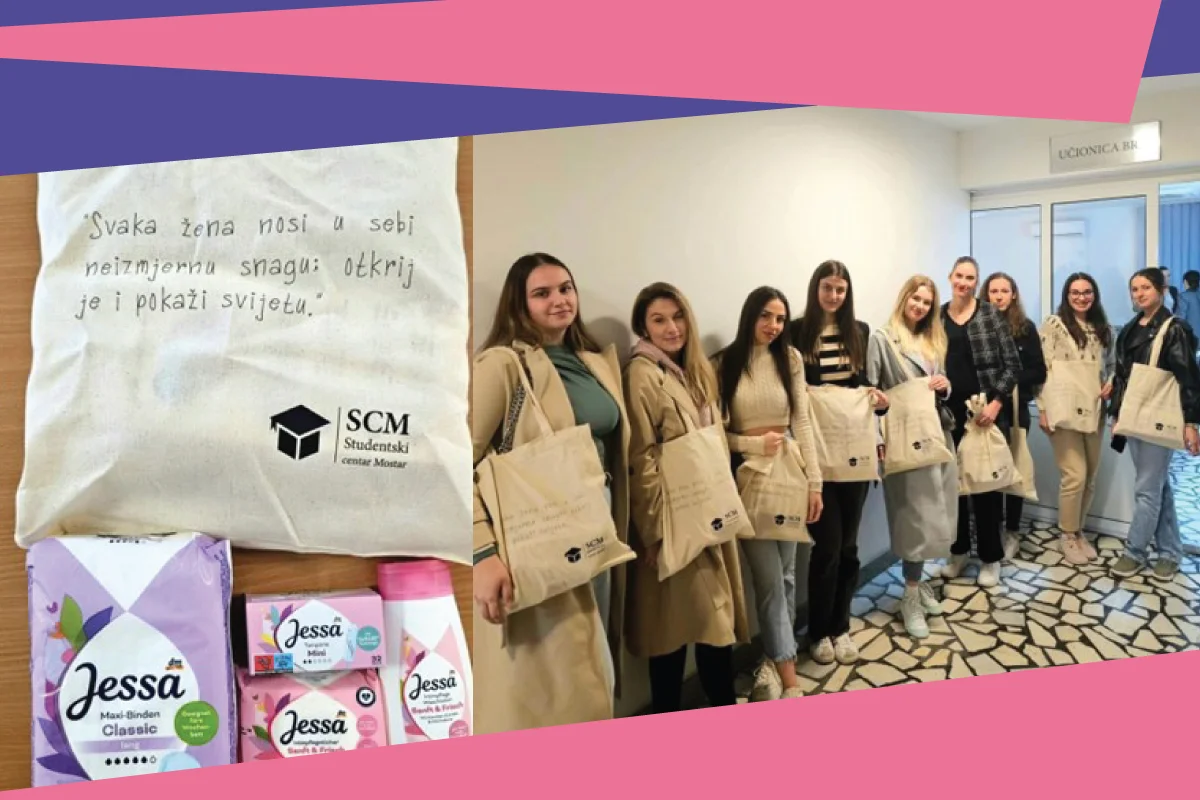 Uspješno realizovan projekt „Menstruacija i zdravlje žena NISU tabu tema“