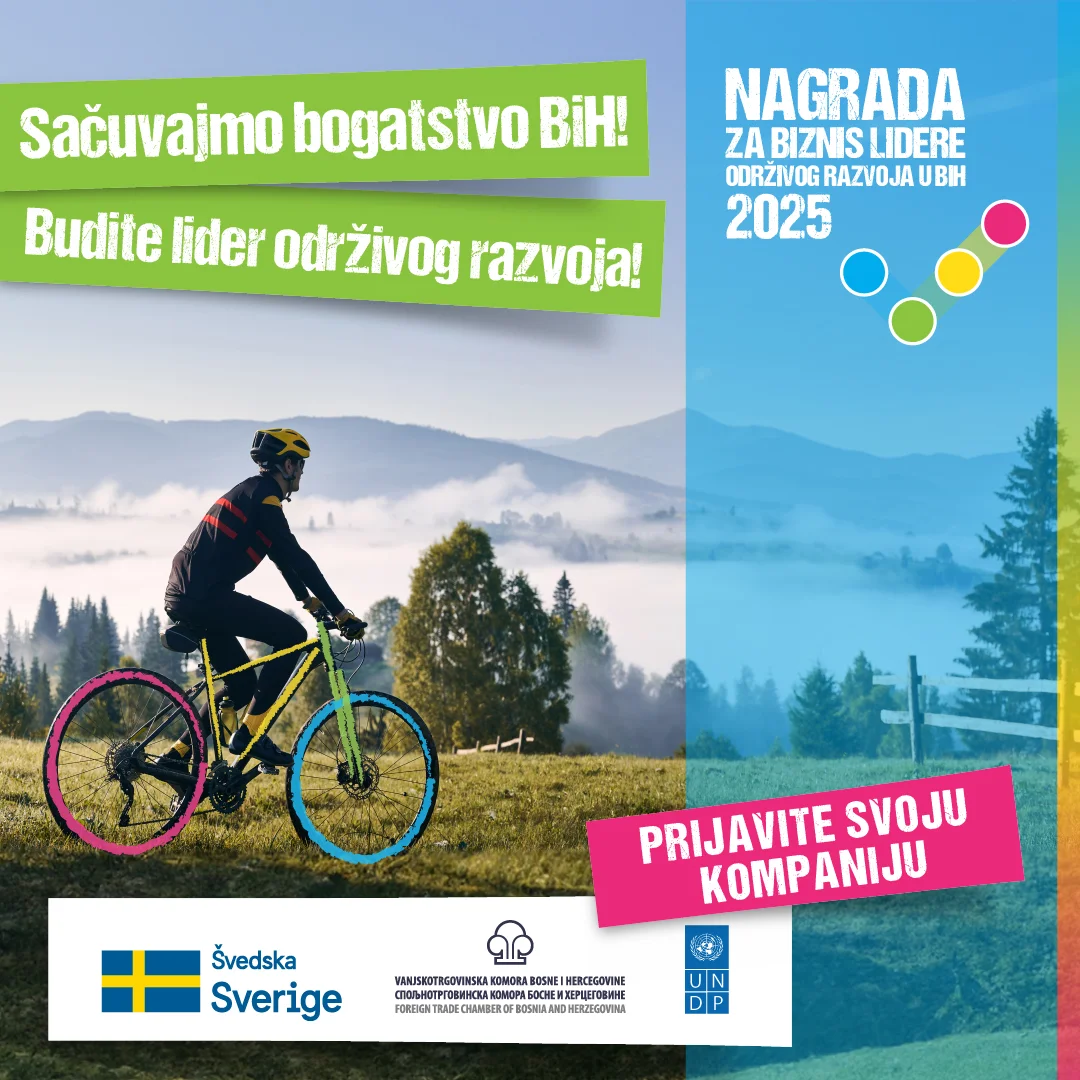 Je li vaša kompanija sljedeći lider održivog poslovanja u BiH?