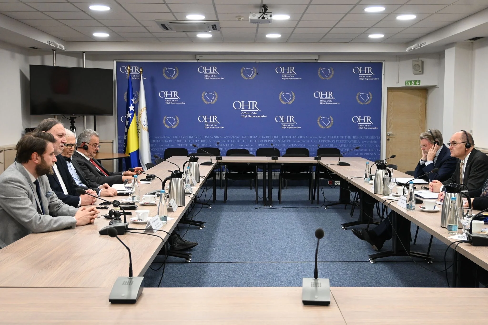 Visoki predstavnik Schmidt sa predstavnicima VKBI, HNV, La Benevolencija i SGV-Pokret za ravnopravnost: Ne postoji drugi cilj osim suverene i stabilne BiH