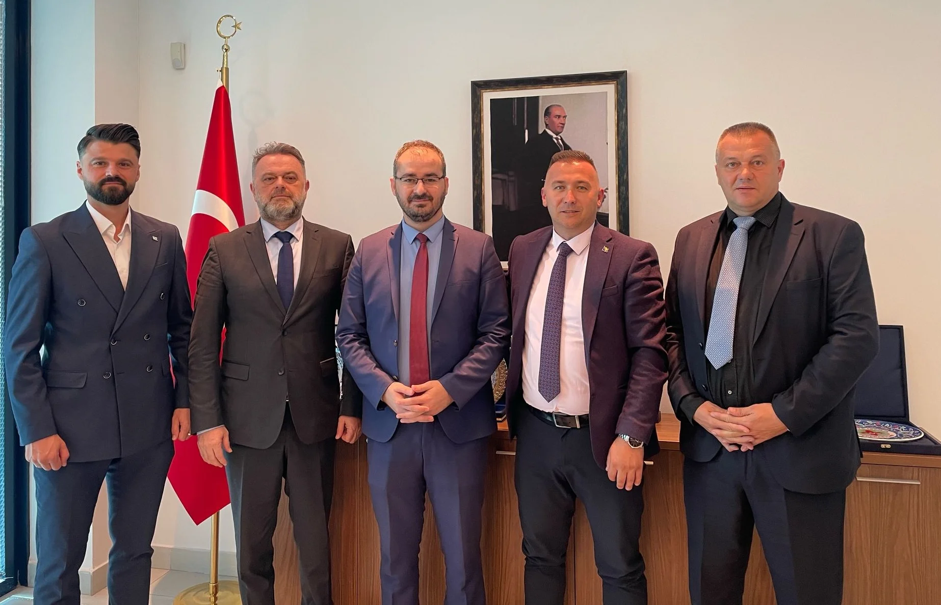 Sastanak ekonomskog atašea Ambasade Republike Türkye i Organizacionog tima Generalnog BH sajma ZEPS