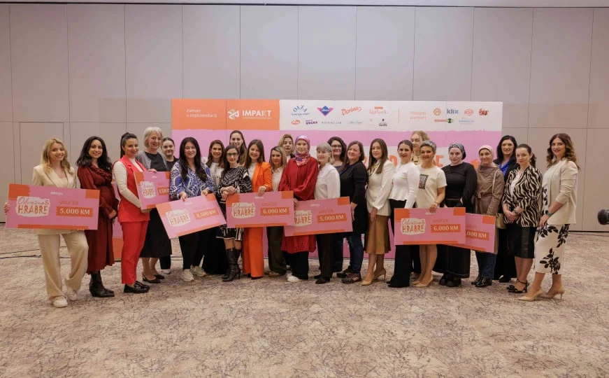 Završen projekat „Odvažne i Hrabre“: dodijeljeno 60.000 KM najboljim poduzetnicama