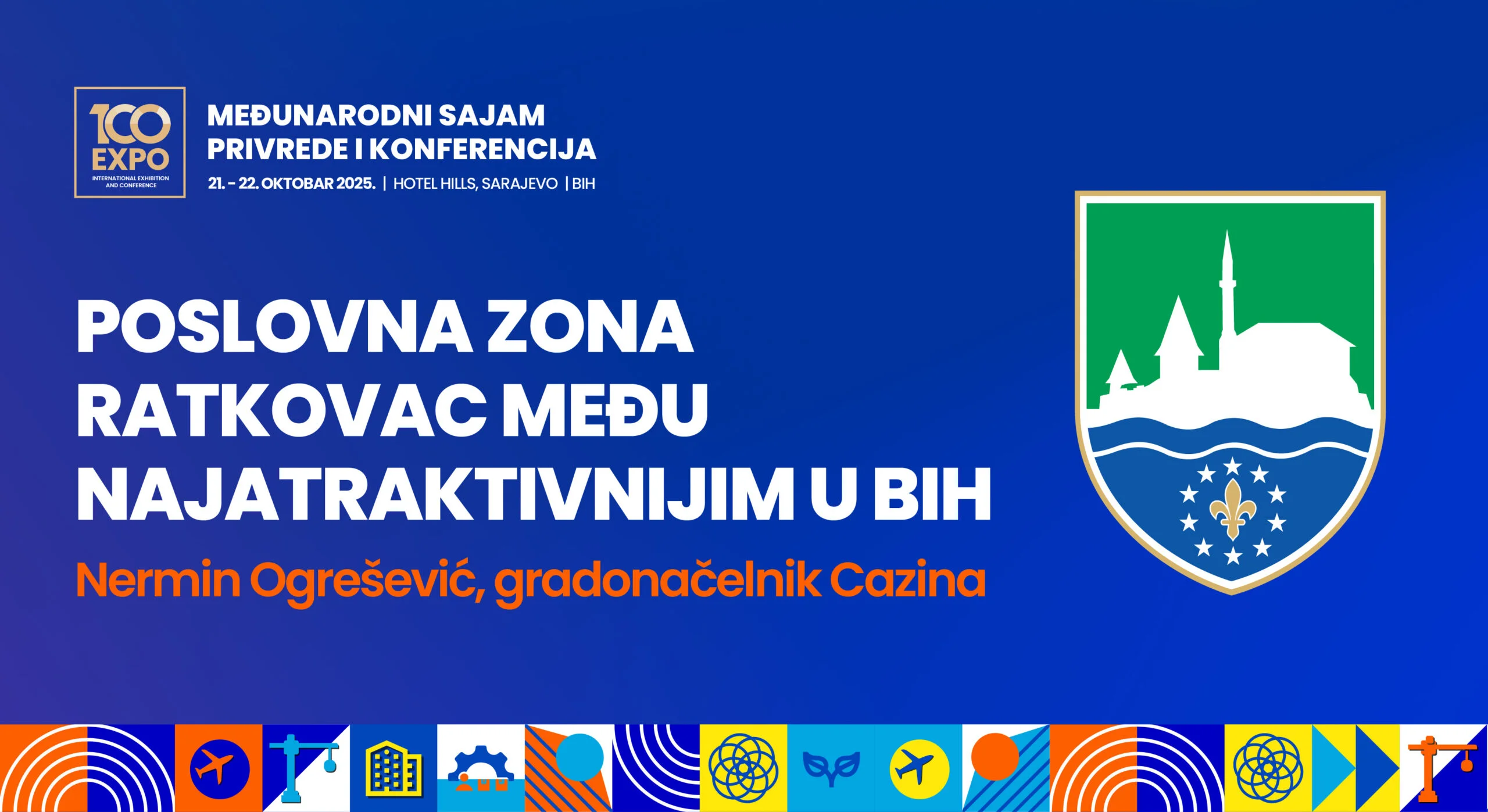 Nermin Ogrešević, gradonačelnik Cazina: Poslovna zona Ratkovac među najatraktivnijim u BiH – raste broj zainteresovanih investitora
