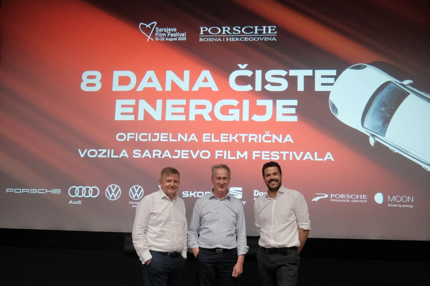 Električna flota automobila za 31. Sarajevo Film Festival