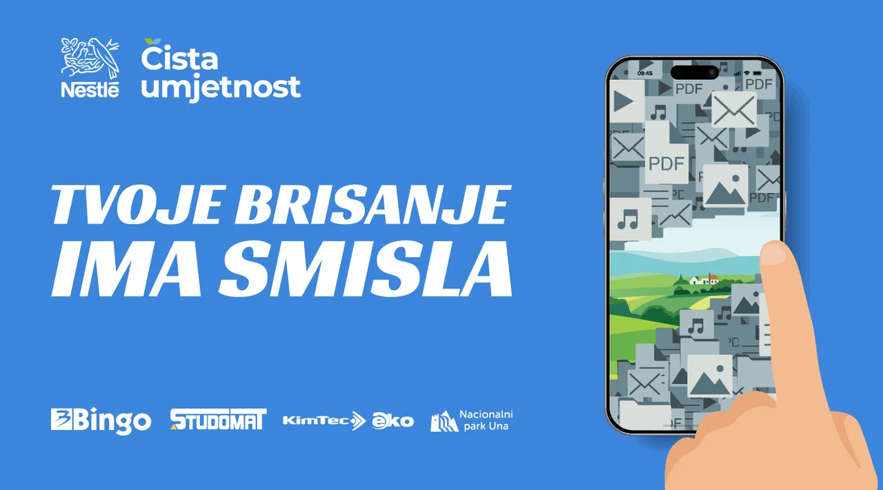Čista umjetnost: Studenti iz BiH obrisali 18,89 TB digitalnog prostora