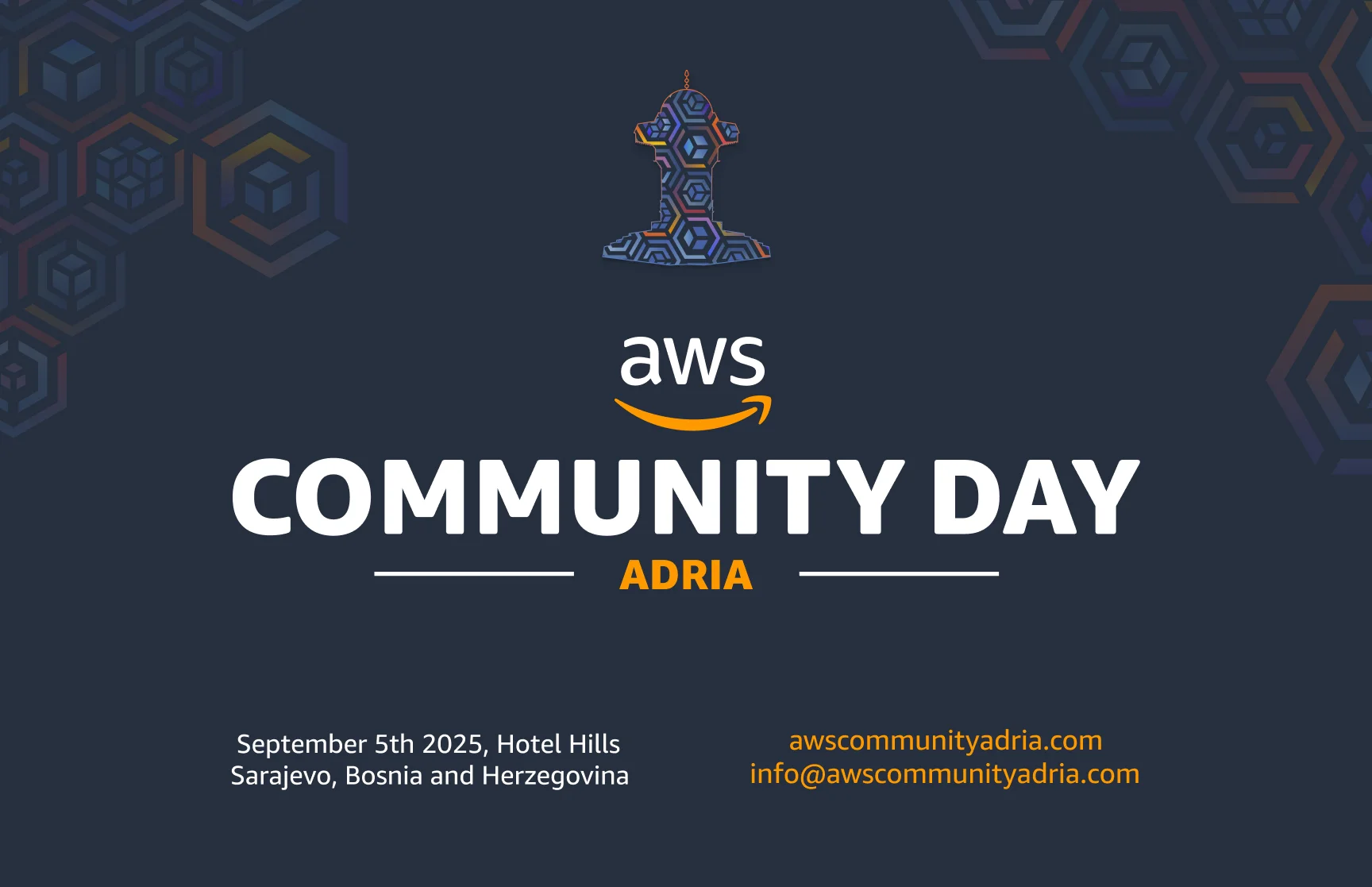 Bh. AWS Heroes Dženana i Dženan Dževlan iza organizacije AWS konferencije u Sarajevu